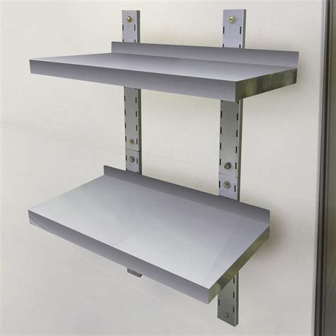 wall mounted stainless steel shelf